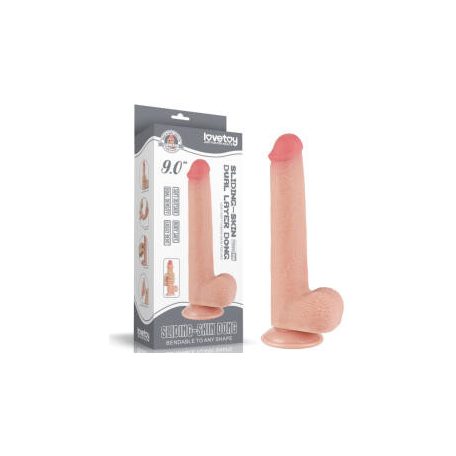 Lovetoy Sliding-Skin Dual Layer Dong 9.0" 