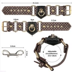 Rebellion Reign Handcuffs bőr bilincs