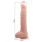 Baile Beautiful Dick letepesztható g pontos vibrátor 11"
