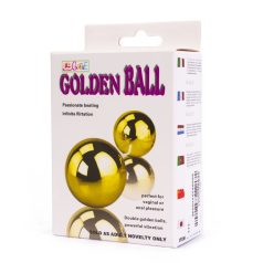 Golden Balls, two vibrators, multispeed, 2AA batteries