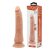 Barbara  Ammut Dildo Real Skin Baile 21 cm  Talpas-letapasztható 8.3"