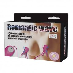   Pretty Love - Romantic Wave - Electrosokkos Vibrációs Mellcsipesz