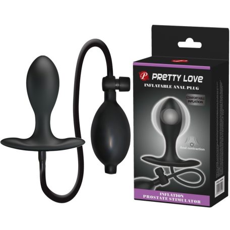 Pretty Love Inflatable anal plug II  felfújható anál tágító (belső ballasztgolyóval)