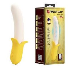    Pretty Love Banana Geek banán formájú fel-le mozgó vibrátor  