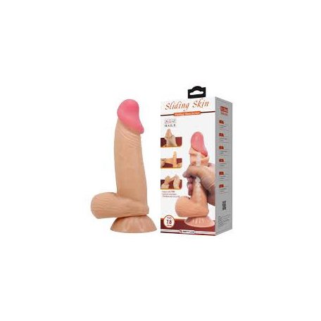 Pretty Love Sliding Skin Series Realistic Dildo 19.4cm 7.6"