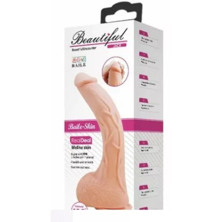 Beautiful Jack 10,6" letapasztható dildo