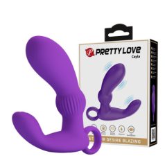    Pretty Love Cayla kétmotoros , akkumulátoros prosztata vibrátor lila