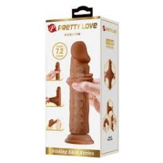   Pretty Love - Quentin - Sliding Skin Realistic Dildo 18,4cm -7,2"