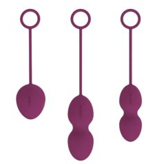 Svakom Nova Ball Violet - gésagolyó készlet / 3 db/