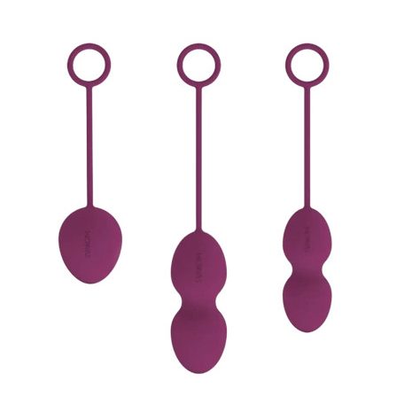 Svakom Nova Ball Violet - gésagolyó készlet / 3 db/