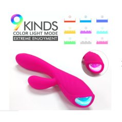   Sex HD Muses S-Hande - akkus, vízállló melegítős vibrátor (pink)