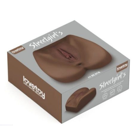 Lovetoy Streetgirl's  1 black sötét bőrű művagina + ánusz