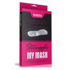 Lovetoy My mask kétoldalú maszk fekete-ezüst