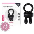 Lovetoy - Power Clit Cockring Rabbit - Fehér és fekete színben