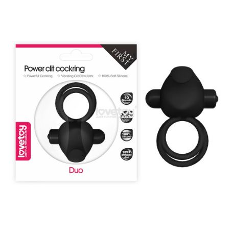 Lovetoy - Power Clit Cockring Duo - Péniszgyűrű