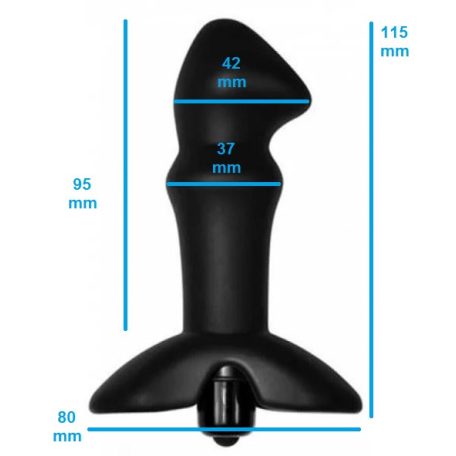 Lovetoy - Silicone Prostate Stud - Vibrációs Prosztata Masszírozó