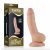 Lovetoy 7" Real Extreme Dildo - letapasztható, herés, vízálló, élethű dildó - 18 cm (testszínű)