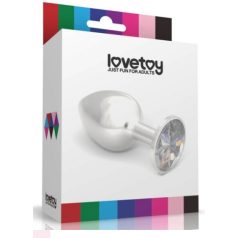 Lovetoy Rosebud Classic Metal Plug S Dark Blue análékszer