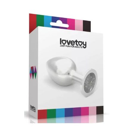 Lovetoy análékszer Rosebud Classic Metal Plug L Fuchsia