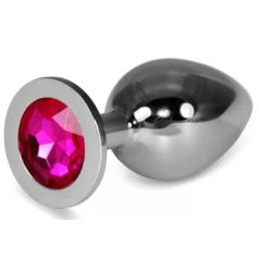 Lovetoy análékszer Rosebud Classic Metal Plug L Fuchsia
