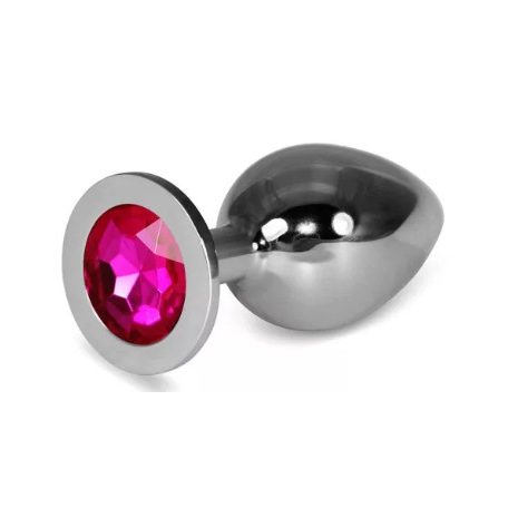 Lovetoy análékszer Rosebud Classic Metal Plug L Fuchsia