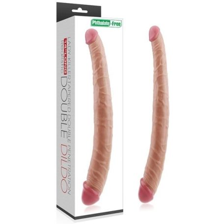 Lovetoy - Lady Killer Tapered Double Penetration 14" kétvégű dildó 37cm