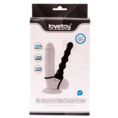   Lovetoy Vibrating Rock Balled péniszre-herére erősíthető vibrációs análgyöngy