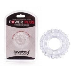   Power Plus - Péniszgyűrű - Áttetsző Bogyós Felületű áttetsző színben 