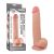 Lovetoy 8.5" Skinlike Soft Dong - letapasztható, herés, élethű dildó - 24,5 cm (testszínű)