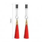 Lovetoy Bondage Fetish Glamur tassel nipple clamp mellcsipesz