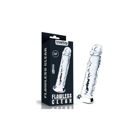 LOVETOY dildó flawless clear  7"