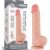 Lovetoy 9.5'' Sliding Skin Dual Layer Dong Flesh