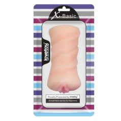 Lovetoy X-Basic - műpunci maszturbátor (natúr)