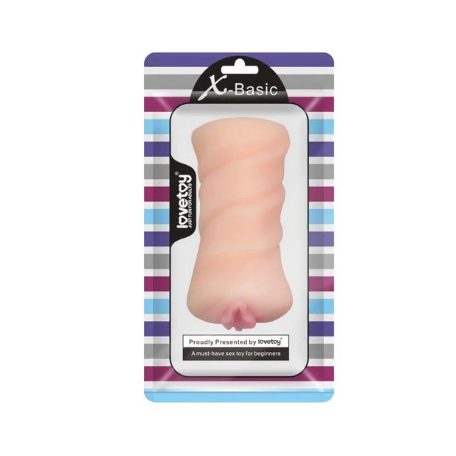 Lovetoy X-Basic - műpunci maszturbátor (natúr)