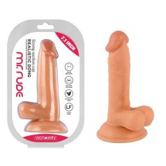    Mr Rude tapadótalpas, herés élethű dildó 13 cm 7.1 inch