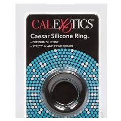   Galexotics Ceasar Silicone Ring  fekete színű péniszgyűrű