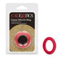 Galexotics Ceasar Silicone Ring piros színű péniszgyűrű