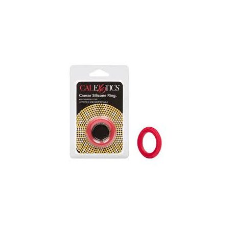 Galexotics Ceasar Silicone Ring piros színű péniszgyűrű