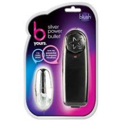 Blush Power Bullet ezüst színű csiklóizgató