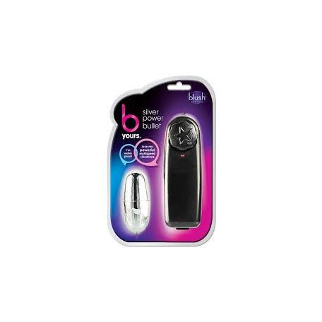 Blush Power Bullet ezüst színű csiklóizgató