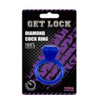 Get Lock Cock ring- Péniszgyűrű - kék színben