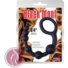 Black Mont anál gyöngysor 9.4" 24 cm