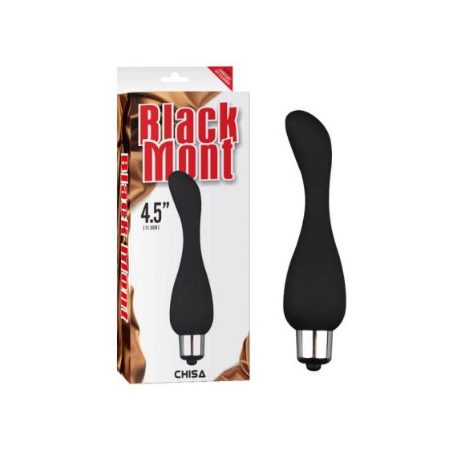 Black mont  smoothie anál vibrátor fekete 4.5" 11,5 cm