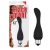 Black mont  smoothie anál vibrátor fekete 4.5" 11,5 cm