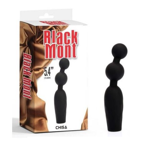 Black mont Vibrating Booty Beads fekete anál izgató