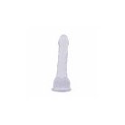 Hi-Rubber 7.7 inch Dildo tejfehér színben