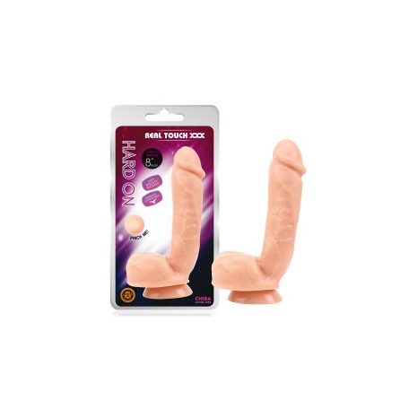 Real Touch XXX Hard On 8"  Herés dildo