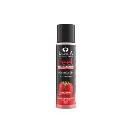 *LuxuriA Feel Fragrance Fragola Strawberry  water based lubricant (60 ml) epres vízbázisú síkosító