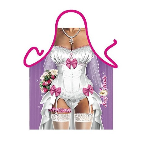 Lánybúcsú  Sexy Bride kötény