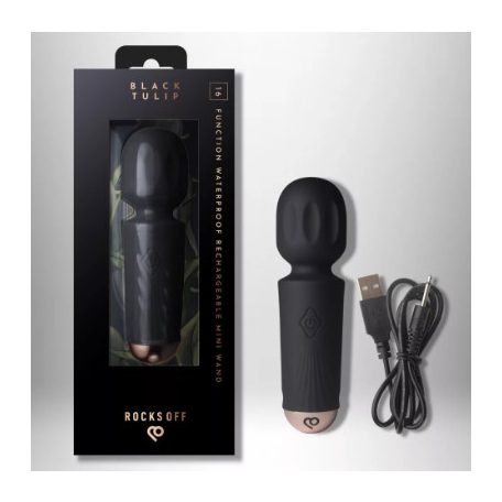 Rechargeable Mini Wand - Black Tulip